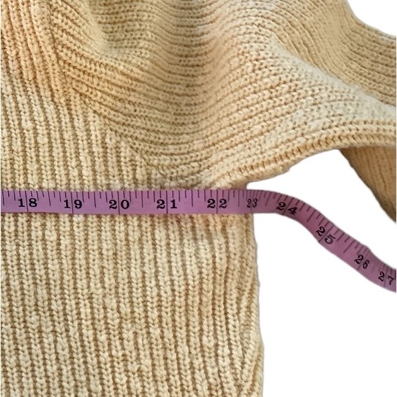 Willow Anthropologie sweater /Cardigan size XL yellow - Picture 3 of 11